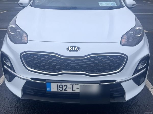 Kia Sportage SUV, Diesel, 2019, White