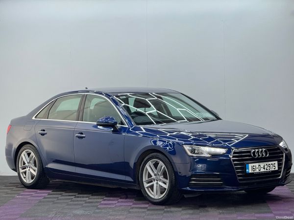 Audi A4 Saloon, Diesel, 2016, Blue