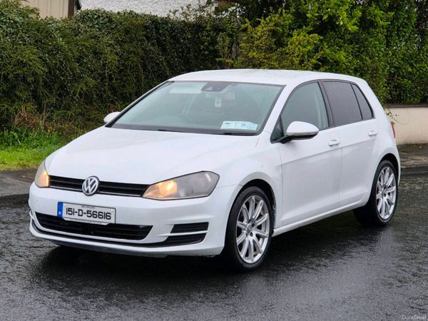 Volkswagen Golf Hatchback, Petrol, 2015, White