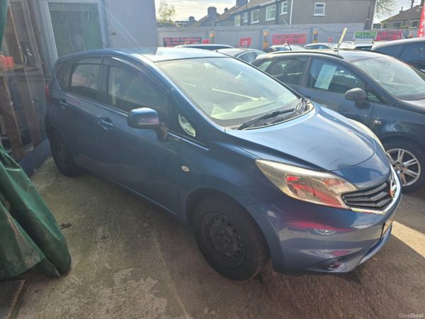 Nissan Note Hatchback, Petrol, 2014, Blue