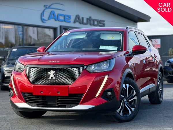 Peugeot 2008 SUV, Petrol, 2021, Red