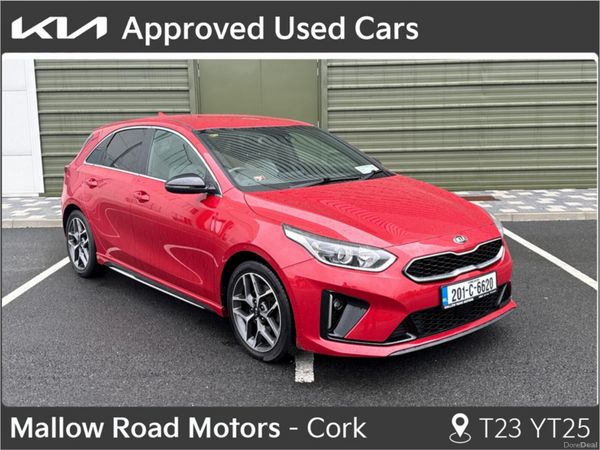 Kia Ceed Hatchback, Petrol, 2020, Red