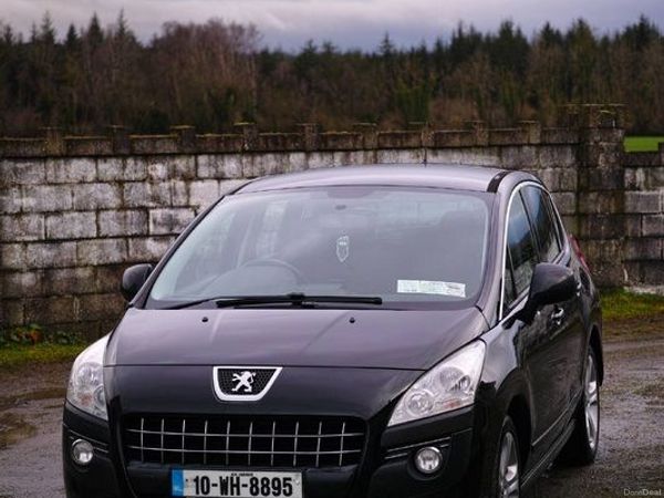 Peugeot 3008 MPV, Diesel, 2010, Black