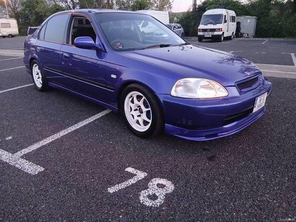 Honda Civic Saloon, Petrol, 1998, Blue