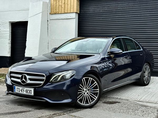 Mercedes-Benz E-Class Saloon, Petrol Plug-in Hybrid, 2017, Blue