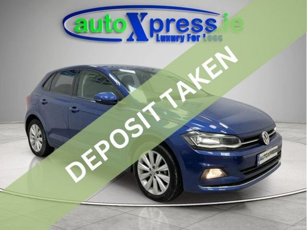 Volkswagen Polo Hatchback, Petrol, 2019, Blue