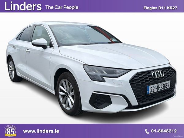 Audi A3 Saloon, Diesel, 2022, White