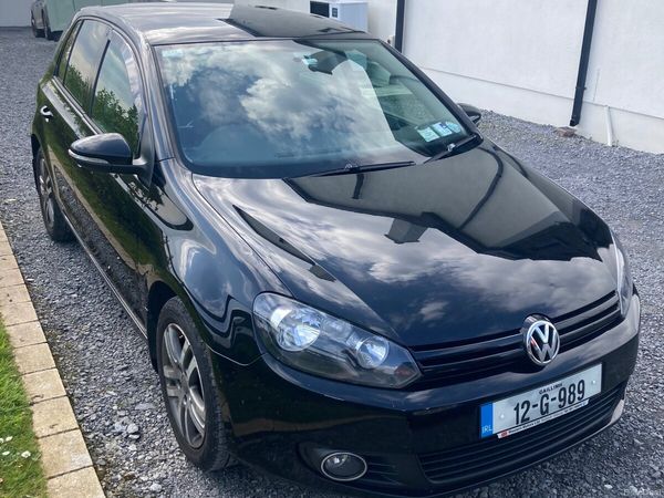 Volkswagen Golf Hatchback, Diesel, 2012, Black