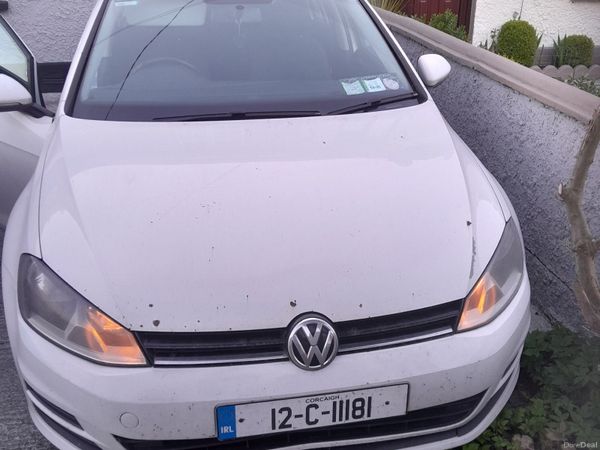 Volkswagen Golf Estate, Diesel, 2012, White