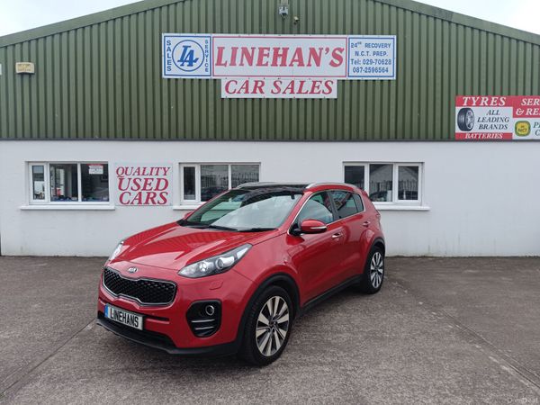 Kia Sportage SUV, Diesel, 2017, Red
