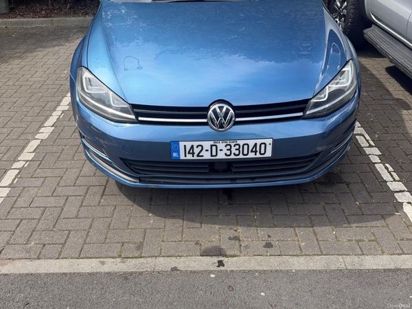 Volkswagen Golf Hatchback, Petrol, 2014, Blue