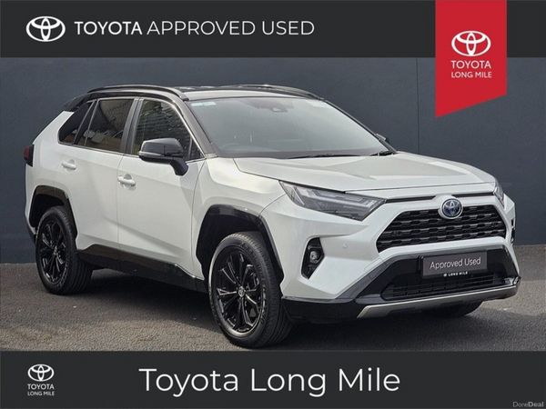 Toyota RAV4 SUV, Petrol Hybrid, 2024, White