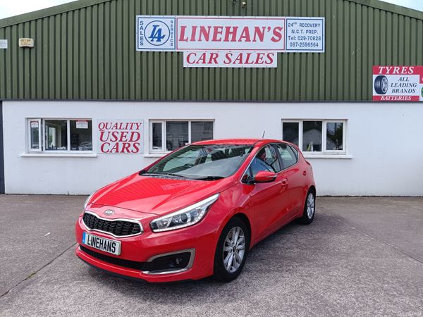 Kia Ceed Hatchback, Diesel, 2016, Red