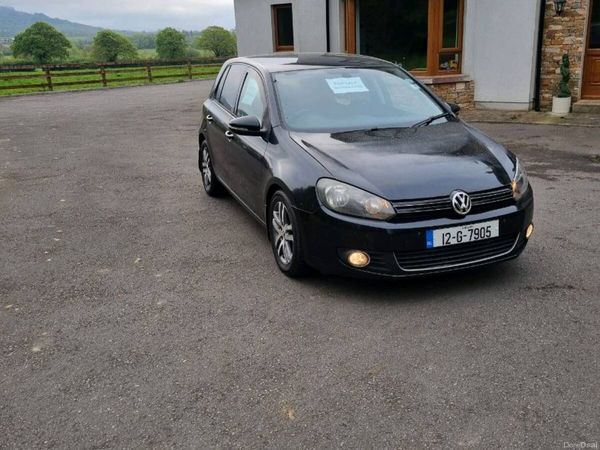 Volkswagen Golf Hatchback, Diesel, 2012, Black