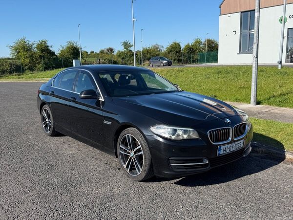 BMW 5-Series Saloon, Diesel, 2014, Black
