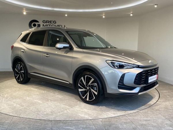 MG ZS SUV, Petrol Hybrid, 2025, Silver