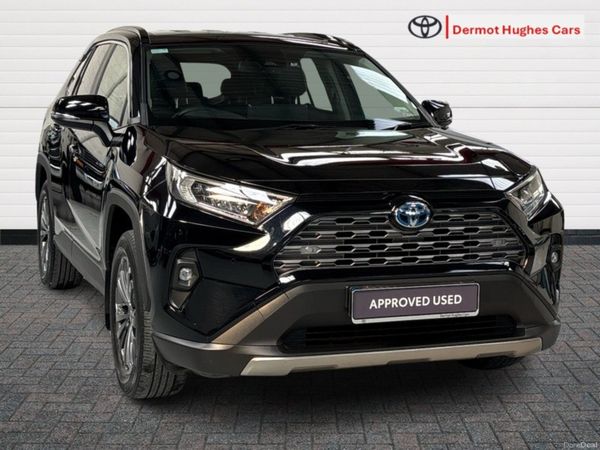 Toyota RAV4 SUV, Petrol Hybrid, 2023, Black