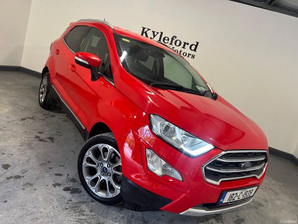 Ford EcoSport SUV, Diesel, 2018, Red