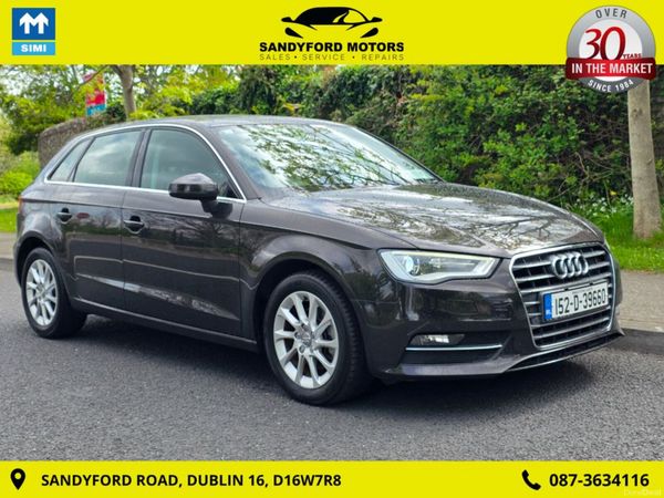 Audi A3 Hatchback, Petrol, 2015, Brown
