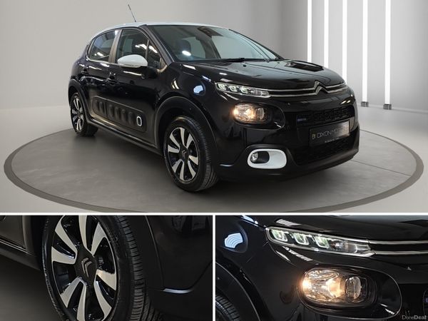 Citroen C3 Hatchback, Petrol, 2017, Black