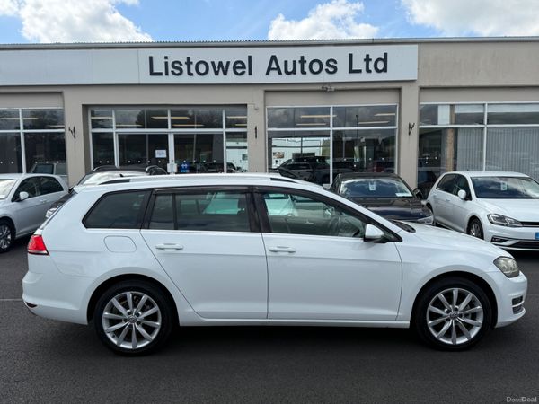 Volkswagen Golf Estate, Petrol, 2017, White