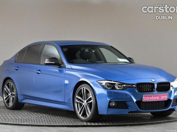 BMW 3-Series Saloon, Petrol Plug-in Hybrid, 2018, Blue