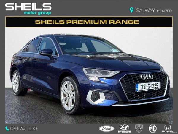 Audi A3 Saloon, Petrol, 2022, Blue