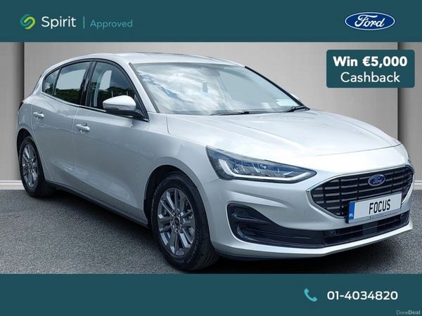 Ford Focus Hatchback, Petrol Hybrid, 2025, Grey