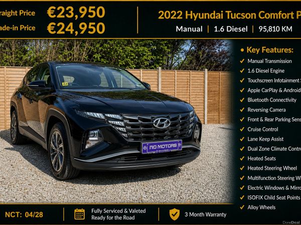 Hyundai Tucson SUV, Diesel, 2022, Black