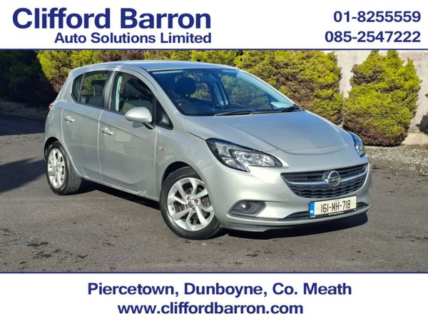 Opel Corsa Hatchback, Petrol, 2016, Silver
