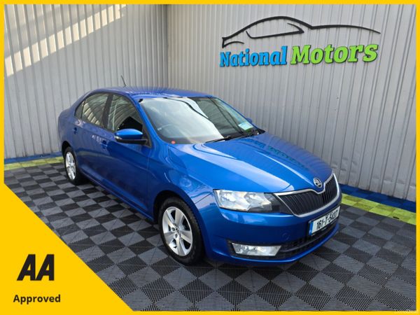 Skoda Rapid Hatchback, Diesel, 2016, Blue