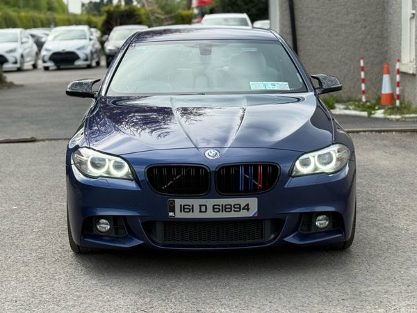 BMW 5-Series Saloon, Diesel, 2016, Blue