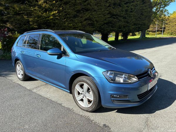 Volkswagen Golf Estate, Diesel, 2017, Blue