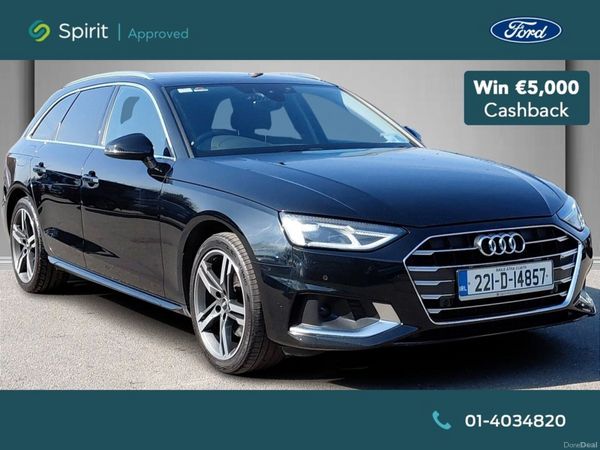 Audi A4 Estate, Diesel, 2022, Black