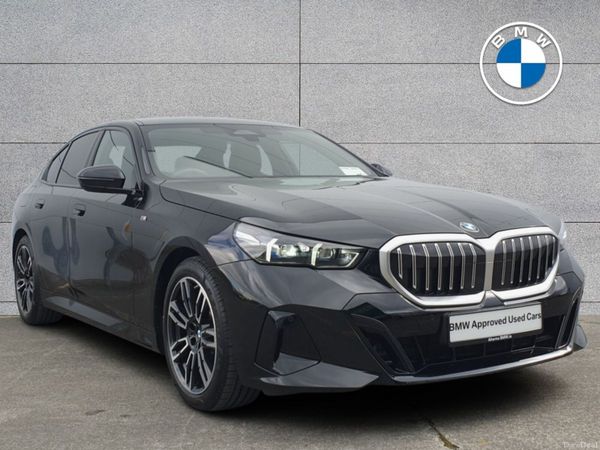 BMW 5-Series Saloon, Petrol, 2024, Black