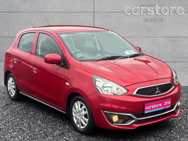 Mitsubishi Space Star Hatchback, Petrol, 2018, Red