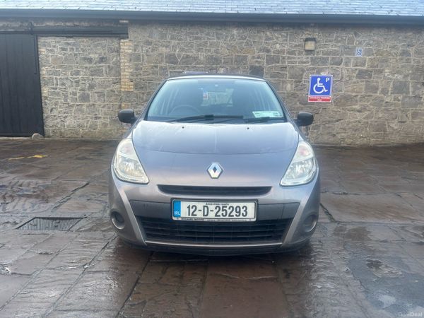 Renault Clio Hatchback, Ethanol Petrol, 2012, Grey