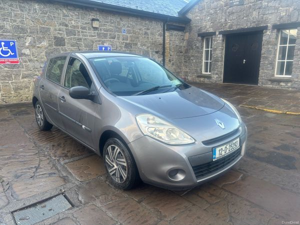 Renault Clio Hatchback, Ethanol Petrol, 2012, Grey