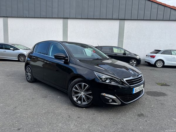 Peugeot 308 Hatchback, Petrol, 2015, Black