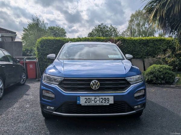 Volkswagen T-Roc SUV, Petrol, 2020, Blue