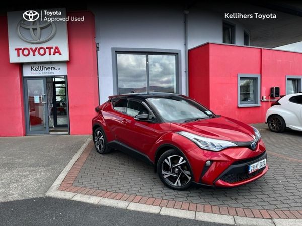 Toyota C-HR SUV, Petrol Hybrid, 2023, Red