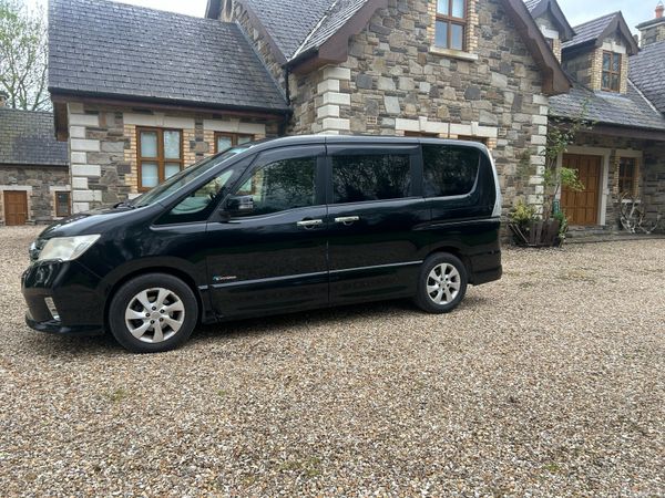 Nissan Serena MPV, Petrol Hybrid, 2013, Black