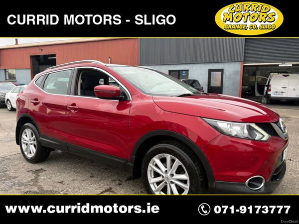 Nissan Qashqai MPV, Diesel, 2017, Red