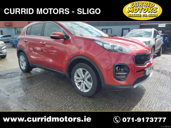 Kia Sportage MPV, Diesel, 2017, Red