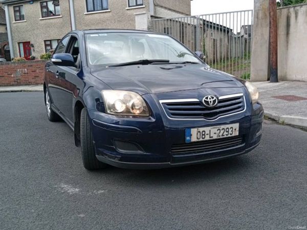 Toyota Avensis Saloon, Petrol, 2008, Blue