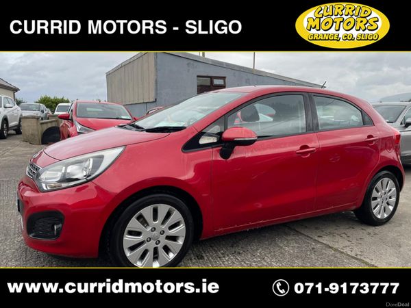 Kia Rio Hatchback, Diesel, 2013, Red