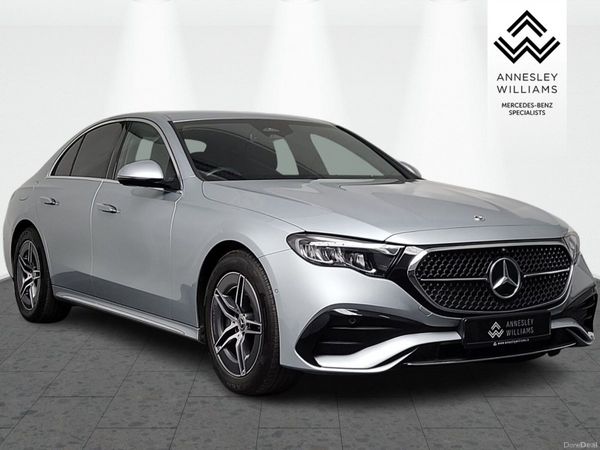 Mercedes-Benz E-Class Saloon, Diesel Hybrid, 2025, Silver