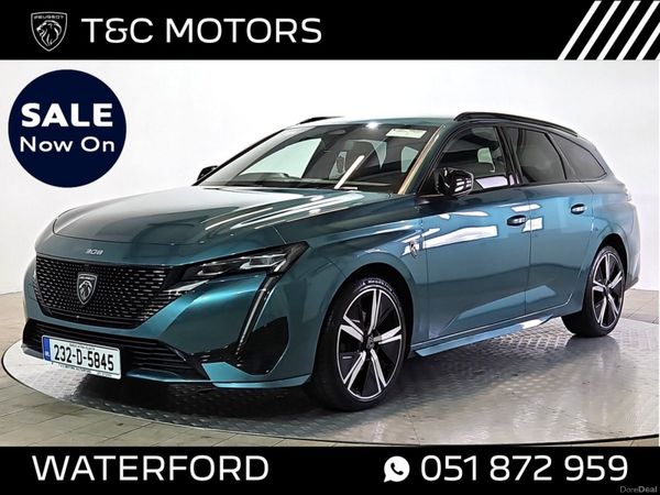 Peugeot 308 Estate, Diesel, 2023, Blue