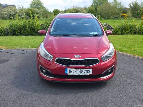Kia Ceed Estate/Jeep, Diesel, 2015, Red