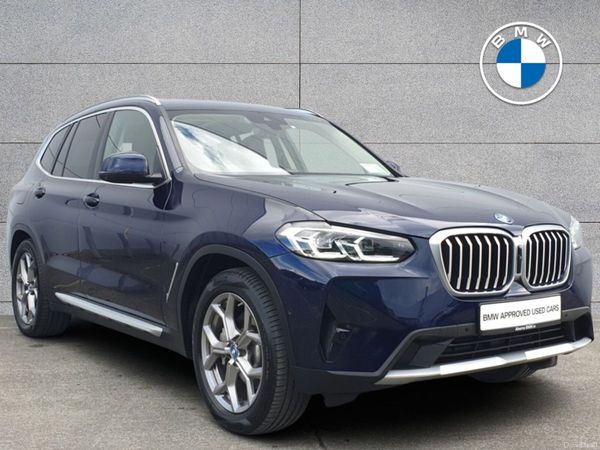 BMW X3 SUV, Petrol Plug-in Hybrid, 2023, Blue